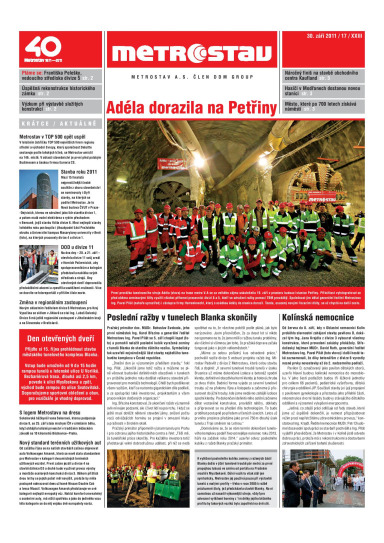 Metrostav 17/2011 | Metrostav