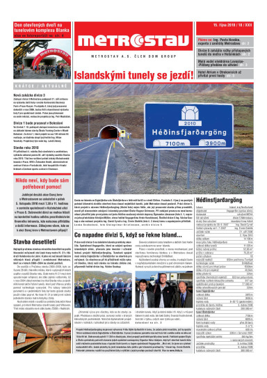 Metrostav 18/2010 | Metrostav