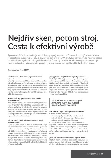 Nejdřív sken, potom stroj. Cesta k efektivní výrobě | POSITIV ...